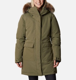 Green Women's Columbia Little Si Insulated Coats | GIPXW-7514