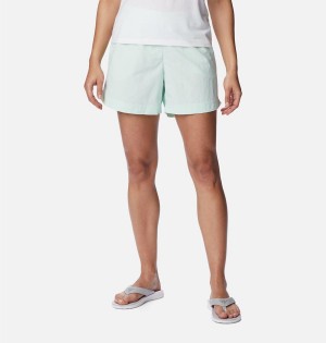 Green Women's Columbia PFG Backcast Water Shorts | QXDYA-9431