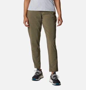 Green Women's Columbia Pleasant Creek Core Pants | NLKRF-4568