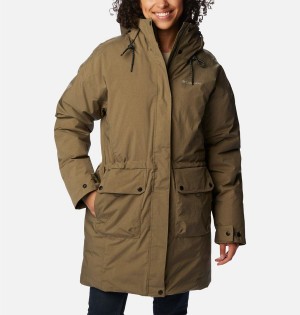 Green Women's Columbia Rosewood Coats | KOBWR-2467