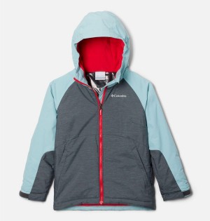 Grey Kids' Columbia Alpine Action II Jacket | MAELP-6453