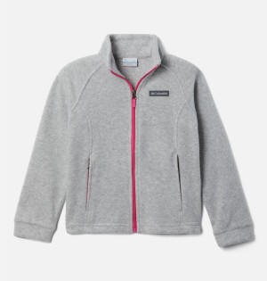 Grey Kids' Columbia Benton Springs Fleece Jacket | AVJGO-5647