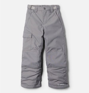 Grey Kids' Columbia Bugaboo II Insulated Ski Pants | CANIH-6593