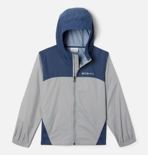 Grey Kids' Columbia Glennaker Jacket | THYGD-7195