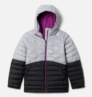 Grey Kids' Columbia Humphrey Hills Puffer Jacket | JZWPR-9702