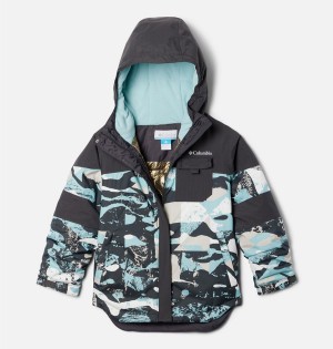 Grey Kids' Columbia Mighty Mogul II Insulated Jacket | XRMAQ-0132