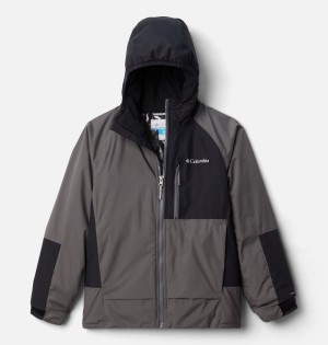 Grey Kids' Columbia Snow Problem Jacket | FTEJI-8362