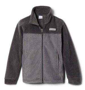 Grey Kids' Columbia Steens Mountain II Fleece Jacket | ZLCMG-2419