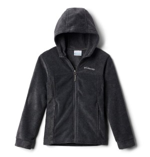 Grey Kids' Columbia Steens Mountain II Fleece Hooded Jacket | IAYZC-1496