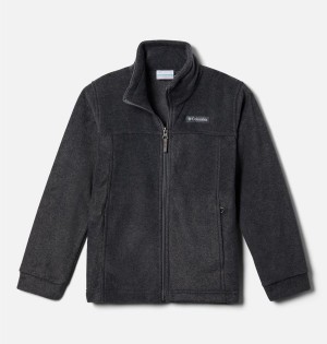 Grey Kids' Columbia Steens Mountain II Fleece Jacket | NCXMK-7469