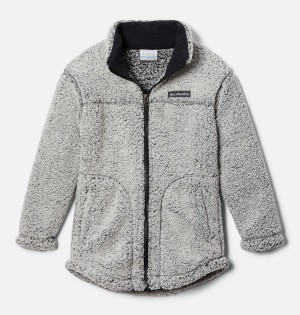 Grey Kids' Columbia West Bend Full Zip Fleece Jacket | QIGUJ-7584