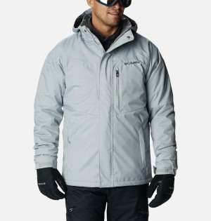 Grey Men's Columbia Alpine Action Insulated Ski Jacket | DESIZ-9850