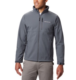 Grey Men's Columbia Ascender Softshell Jackets | HLCQA-8314