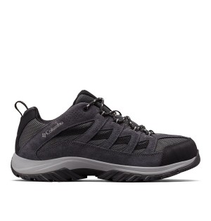 Grey Men's Columbia Crestwood Hiking Shoes | AONDX-1865