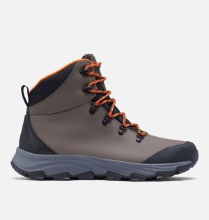 Grey Men's Columbia Expeditionist Boots | GZNEY-2831