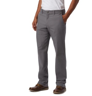 Grey Men's Columbia Flex ROC Pants | HJSBT-7258