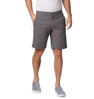 Grey Men's Columbia Flex ROC Shorts | SYBFC-7518