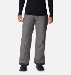 Grey Men's Columbia Gulfport Insulated Ski Pants | DCUEP-3028