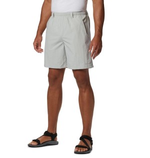 Grey Men's Columbia PFG Backcast III Water Shorts | FBSGK-7021