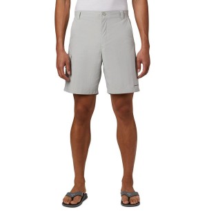 Grey Men's Columbia PFG Bahama Shorts | MGDLR-3721