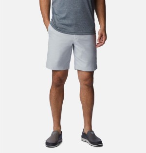 Grey Men's Columbia PFG Bonefish Shorts | DAPCL-2103