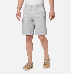 Grey Men's Columbia PFG Bonehead II Shorts | PWNDK-8013