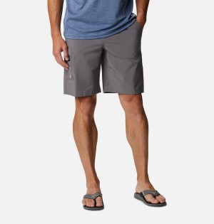 Grey Men's Columbia PFG Terminal Tackle Shorts | GRSCF-5704