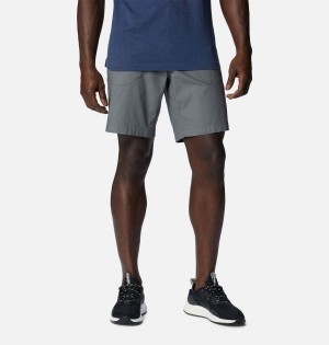 Grey Men's Columbia Rugged Ridge II Outdoor Shorts | RFGPC-9018