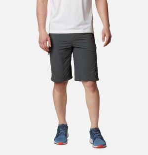 Grey Men's Columbia Silver Ridge Cargo Shorts | GDATQ-8509