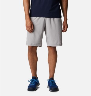 Grey Men's Columbia Stealth Camp Active Shorts | IEGCJ-3756