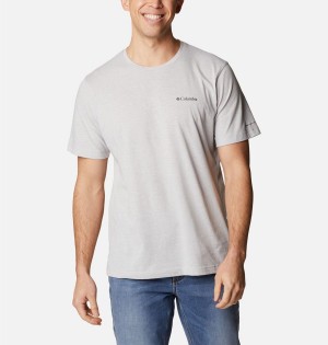 Grey Men's Columbia Thistletown Hills Short Sleeve T-Shirt | JMPBE-8423