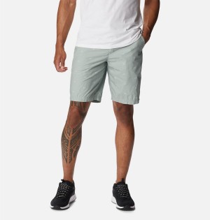 Grey Men's Columbia Washed Out Printed Shorts | SFJXV-6013