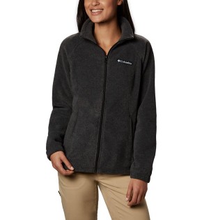 Grey Women's Columbia Benton Springs Full Zip Fleece Jacket | SYLKH-1324