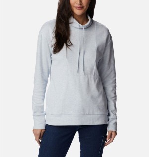 Grey Women's Columbia Calico Basin Pullover | IBZWA-8461