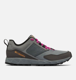 Grey Women's Columbia Flow District Sneakers | GSPKU-3897