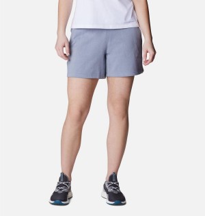 Grey Women's Columbia Mineral Ridge Pull On Shorts | PQDSB-7089