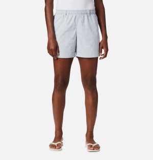 Grey Women's Columbia PFG Backcast Water Shorts | WYHQD-4971