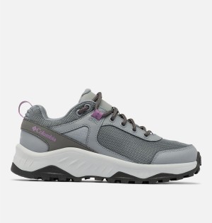 Grey Women's Columbia Trailstorm Ascend Waterproof Sneakers | RYNHS-3617