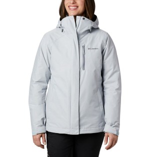 Grey Women's Columbia Whirlibird IV Interchange Ski Jacket | MDSYT-8730