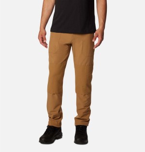 Khaki Men's Columbia Landroamer Utility Pants | NBXAS-7813