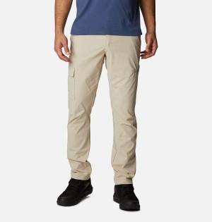 Khaki Men's Columbia Newton Ridge II Pants | XLMOA-5763