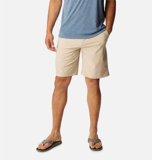 Khaki Men's Columbia PFG Grander Marlin II Offshore Shorts | HKGWJ-6025