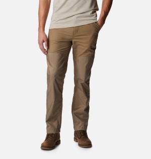 Khaki Men's Columbia PHG Ptarmigan Pants | AMCVQ-3754