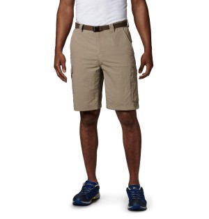 Khaki Men's Columbia Silver Ridge Cargo Shorts | PKRGW-6751