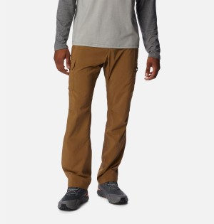 Khaki Men's Columbia Silver Ridge Utility Pants | OJBEX-9746