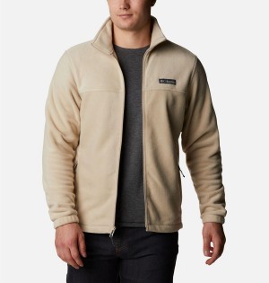 Khaki Men's Columbia Steens Mountain 2.0 Full Zip Fleece Jacket | VRSPZ-4812