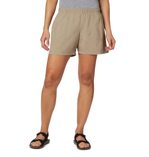 Khaki Women's Columbia Sandy River Shorts | LTWXY-0985