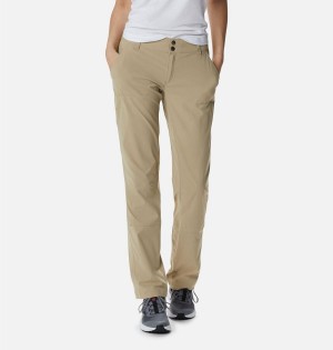 Khaki Women's Columbia Saturday Trail Stretch Pants | RINVD-0781