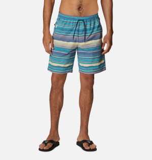 Multicolor Men's Columbia Summerdry Shorts | TXDCR-7806