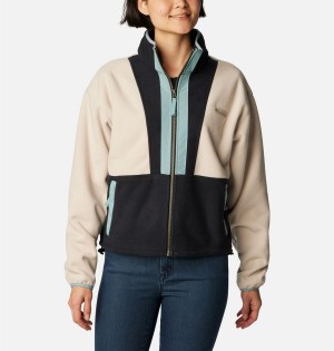 Multicolor Women's Columbia Backbowl Remastered Fleece Jacket | GDZIU-8136